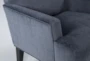 Aspen Sterling Navy 33" Accent Chair - Detail