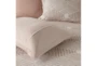 Full/Queen Comforter-3 Piece Set Jaquard Print Blush - Detail