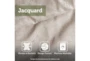 Full/Queen Comforter-3 Piece Set Jaquard Print Blush - Material