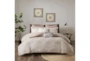 Full/Queen Comforter-3 Piece Set Jaquard Print Blush - Room
