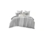Full/Queen Comforter-3 Piece Set Boho Chic Grey - Signature