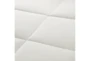 Eastern King/Cal King Comforter-3 Piece Set Box Quilted Down Alternative White - Detail