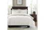 Eastern King/Cal King Comforter-3 Piece Set Box Quilted Down Alternative White - Room