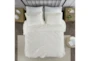 Full/Queen Comforter-3 Piece Set Ornate Pattern Cream - Room