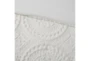 Full/Queen Comforter-3 Piece Set Plush Medallion Cream - Detail
