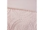 Twin Comforter-2 Piece Set Plush Medallion Pink - Detail