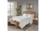 Full/Queen Comforter-3 Piece Set Tassel Edged White - Room