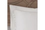 Eastern King/Cal King Comforter-3 Piece Set Tassel Edged White - Detail