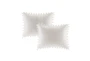 Full/Queen Comforter-3 Piece Set Cotton Pom Pom Cream - Detail