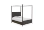 Lennon California King Wood Canopy Bed - Side