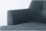 Callisto Denim Accent Chair - Detail