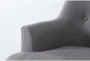 Callisto Steel Accent Chair - Detail