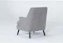 Callisto Steel Accent Chair - Side