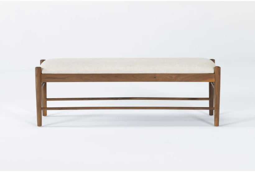 Magnolia Home Turner Linen Bench By Joana Gaines - 360