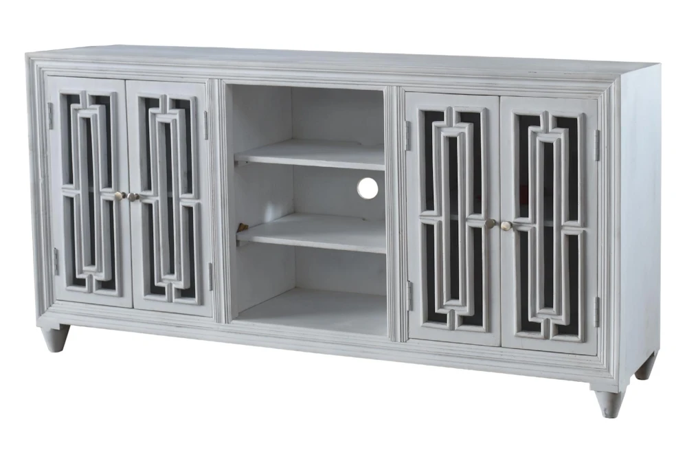 Blaise 4 Door 2 Shelf Cabinet