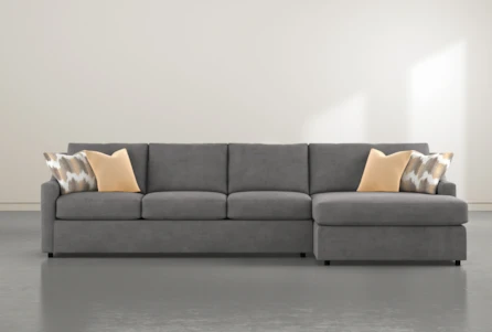 Ashland 136" 2 Piece Sectional With Right Arm Facing Chaise