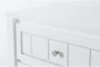 Mateo White Chest Of Drawers - Detail