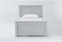 Mateo Grey Twin Panel Bed With Single 3 Drawer Storage Unit - Signature