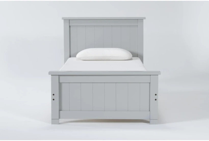 Mateo Grey Twin Panel Bed - 360