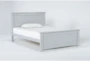 Mateo Grey Full Panel Bed - Side