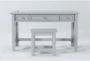 Mateo Grey Desk/Bench - Signature