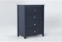 Mateo Blue Chest Of Drawers - Side