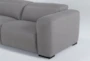 Morro Bay 3 Piece 128" Power Reclining Sectional With Left Arm Facing Chaise - Detail