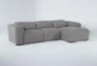 Morro Bay 3 Piece 128" Power Reclining Sectional With Right Arm Facing Chaise - Signature