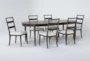 Brighton 76-94" Oval Extendable Dining With Side Chair Set For 6 By Nate Berkus + Jeremiah Brent - Side