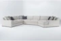 Everett 179" 4 Piece Sectional With Right Arm Facing Cuddler - Signature