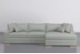 Everett Mint 113"  2 Piece Sectional With Right Arm Facing Chaise - Signature