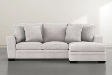 Delano White Sofa Chaise