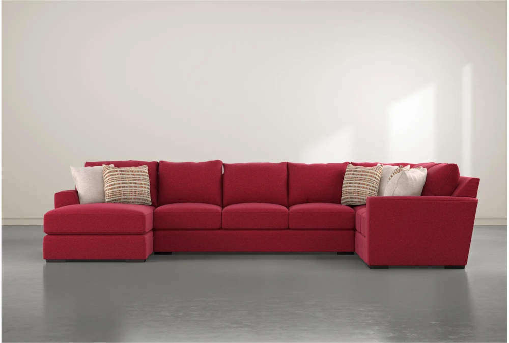 Delano Scarlett 169" 3 Piece Sectional With Left Arm Facing Chaise