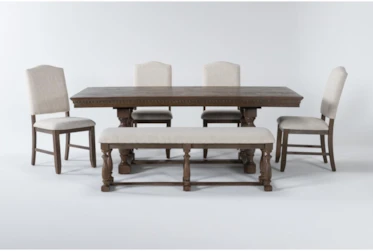 Regent Dining With Bench Set For 6
