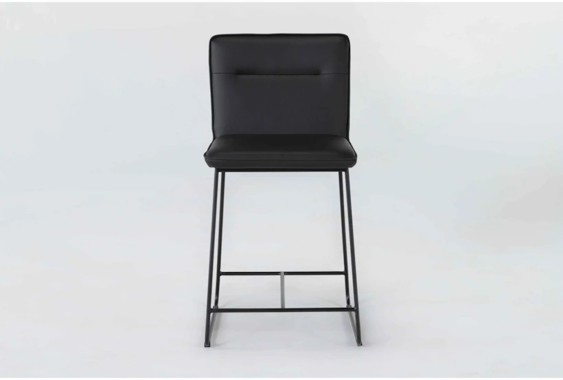 Kylie Black 24 Inch Counter Stool - 360