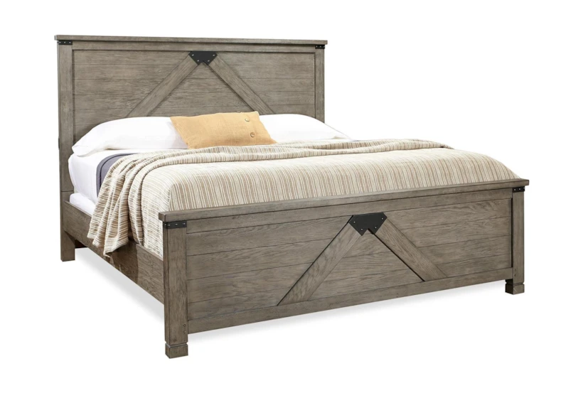 Tuck Eastern King Panel Bed - 360