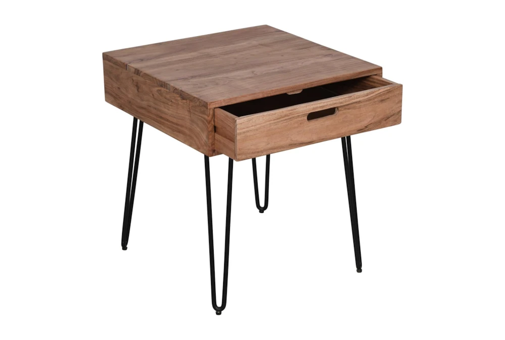 Silas End Table With Drawer