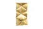 18" Gold Stainless Steel Wall Sconce - Front