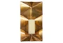 18" Gold Stainless Steel Wall Sconce - Signature