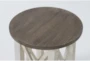 Sims Round End Table - Detail