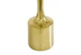 Gold Aluminum Candle Holder Set Of 3 - Detail