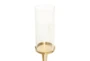 Gold Aluminum Candle Holder Set Of 2 - Detail