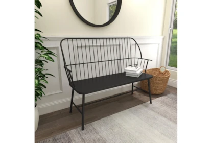 Melody Metal Spindle Bench - Room