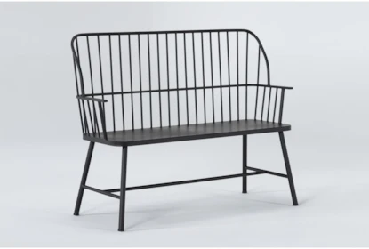 Melody Metal Spindle Bench - Side