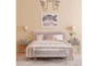 Lisette Blush Velvet King Bed | Living Spaces