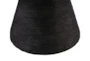 Roma Black Rope 48" Round Dining Table - Detail