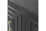 Arya 65"Black Lacquer Sideboard - Detail