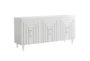 Arya 65" White Lacquer Sideboard - Side