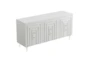 Arya 65" White Lacquer Sideboard - Side