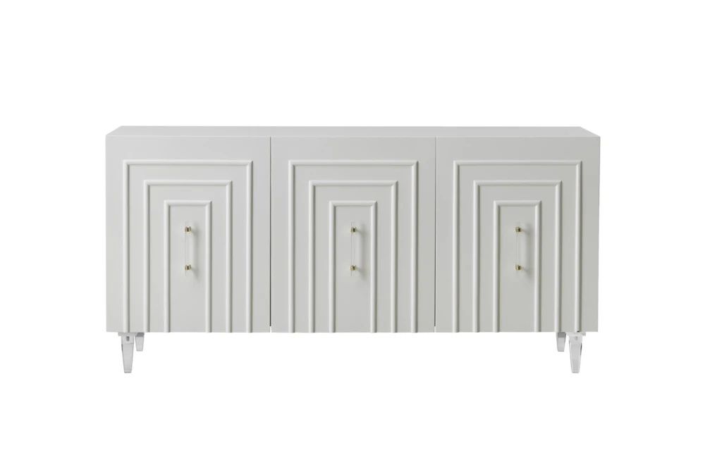 Arya 65" White Lacquer Sideboard